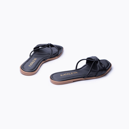 Sandalias Casuales Mujer Habana - Negro
