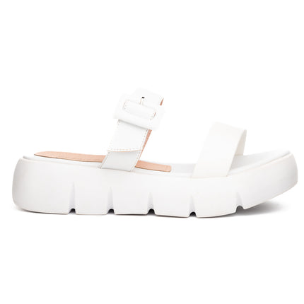 Sandalias Casales Mujer Hakeem - Blanco