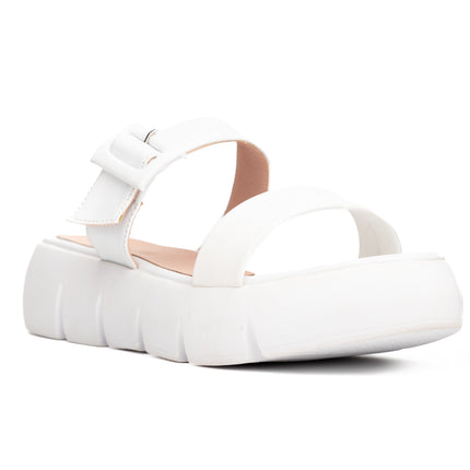 Sandalias Casales Mujer Hakeem - Blanco