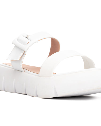 Sandalias Casales Mujer Hakeem - Blanco