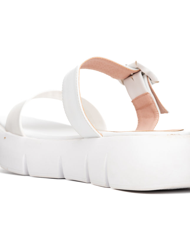 Sandalias Casales Mujer Hakeem - Blanco