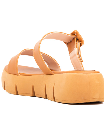Sandalias Casuales Mujer Hakeem - Camel