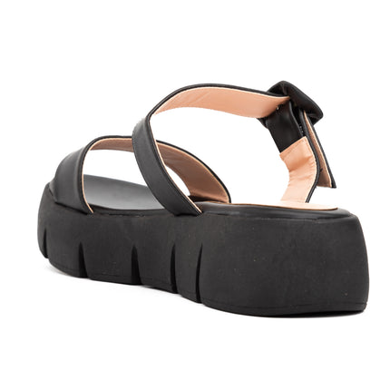 Sandalias Casuales Mujer Hakeem - Negro