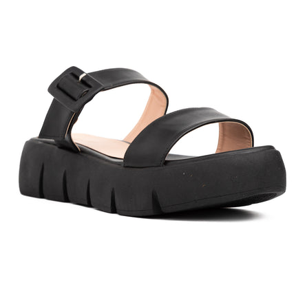 Sandalias Casuales Mujer Hakeem - Negro