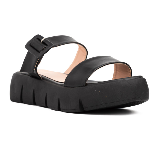 Sandalias Casuales Mujer Hakeem - Negro