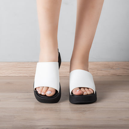 Sandalias Casuales Mujer Haselv - Blanco