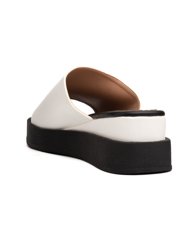 Sandalia Haselv - Blanco