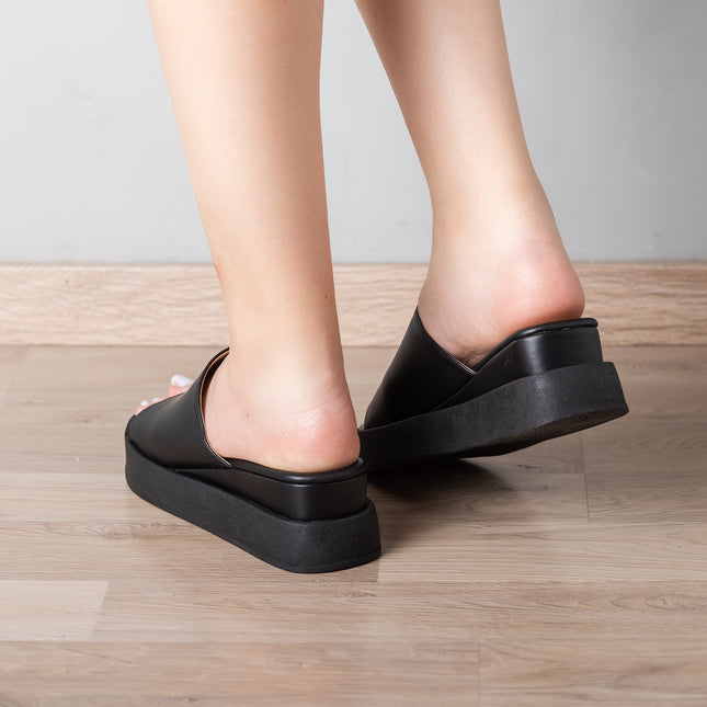 Sandalias Casuales Mujer Haselv - Negro