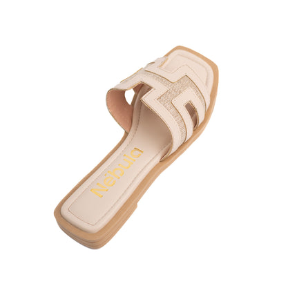 Sandalias Casuales Mujer Horus 3.0 - Hueso