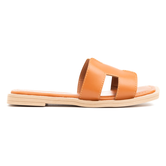 Sandalias Casuales Mujer Horus - Camel