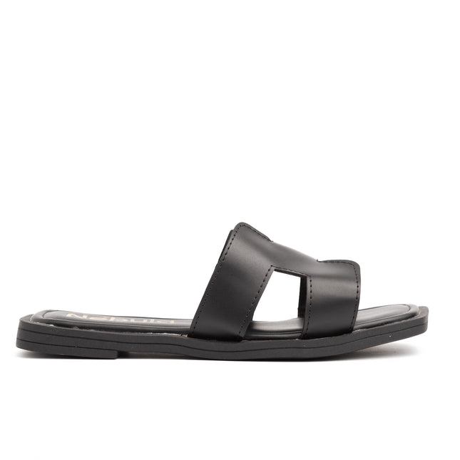 Sandalias Casuales Mujer Horus - Negro