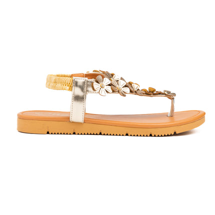 Sandalias Casuales Mujer Iquique - Dorado