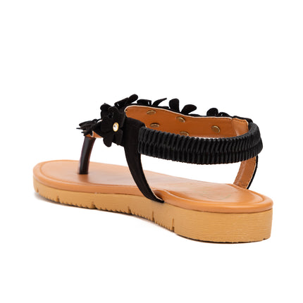 Sandalias Casuales Mujer Iquique - Negro