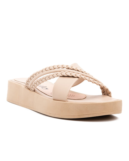 Sandalias Casuales Mujer Ishtar - Beige