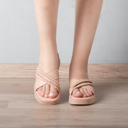Sandalias Casuales Mujer Ishtar - Nude