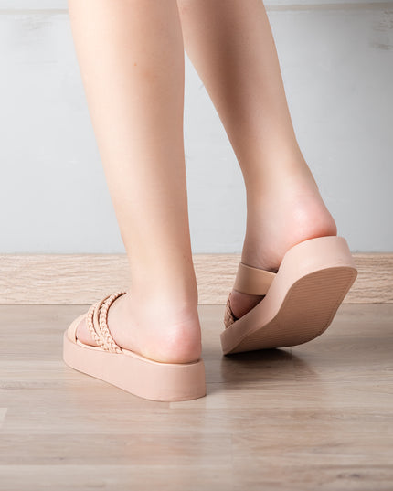 Sandalias Casuales Mujer Ishtar - Nude