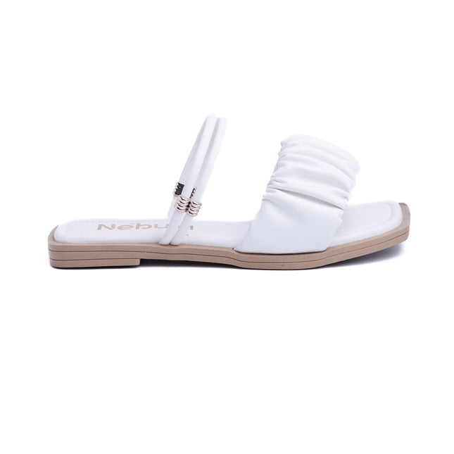 Sandalias Casuales Mujer Jadet - Blanco