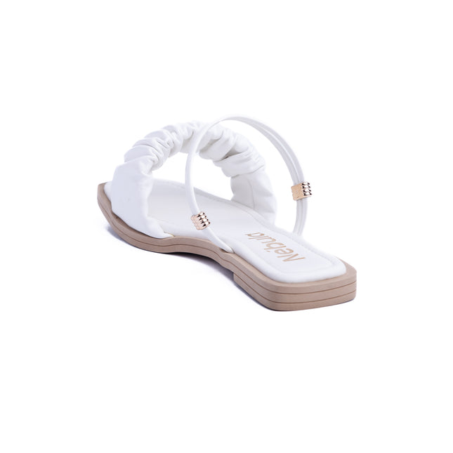 Sandalias Casuales Mujer Jadet - Blanco