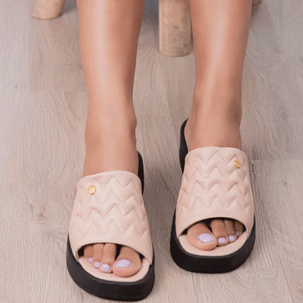 Sandalias Casuales Mujer Kardashian - Nude