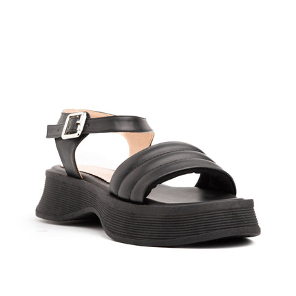 Sandalias Casuales Mujer Kaziz - Negro