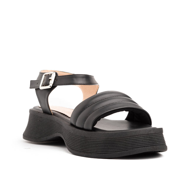 Sandalias Casuales Mujer Kaziz - Negro