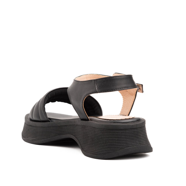 Sandalias Casuales Mujer Kaziz - Negro