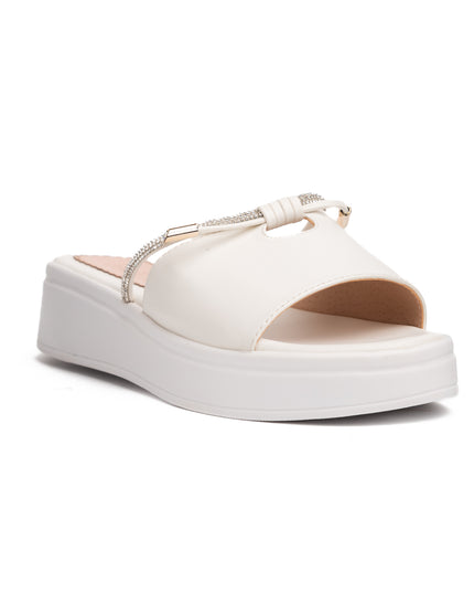 Sandalias Casuales Mujer Koleos - Blanco