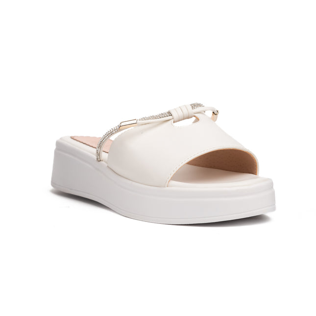 Sandalias Casuales Mujer Koleos - Blanco