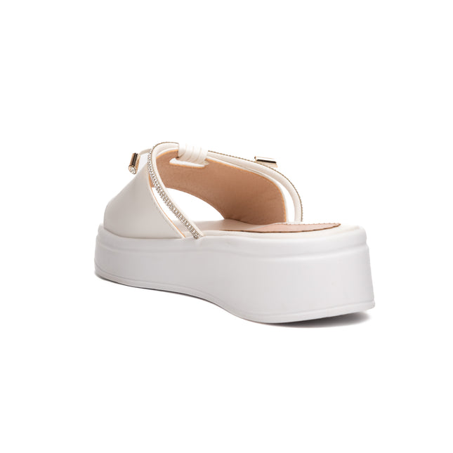 Sandalias Casuales Mujer Koleos - Blanco