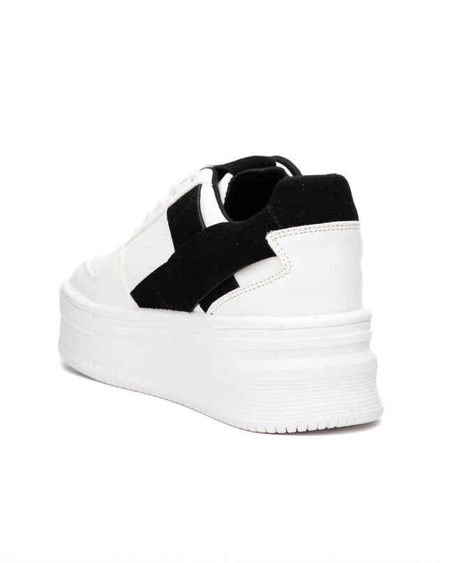 Zapatilla Krabi - Blanco Con Negro