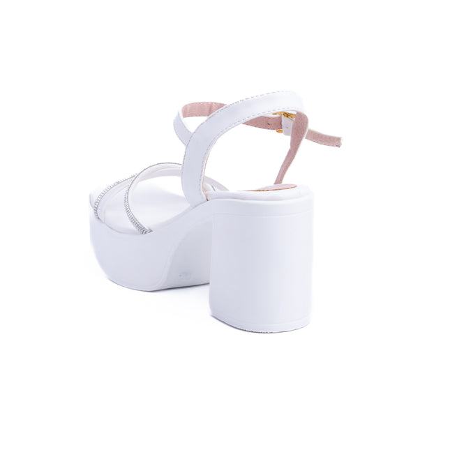 Sandalias de Vestir Mujer Kris - Blanco
