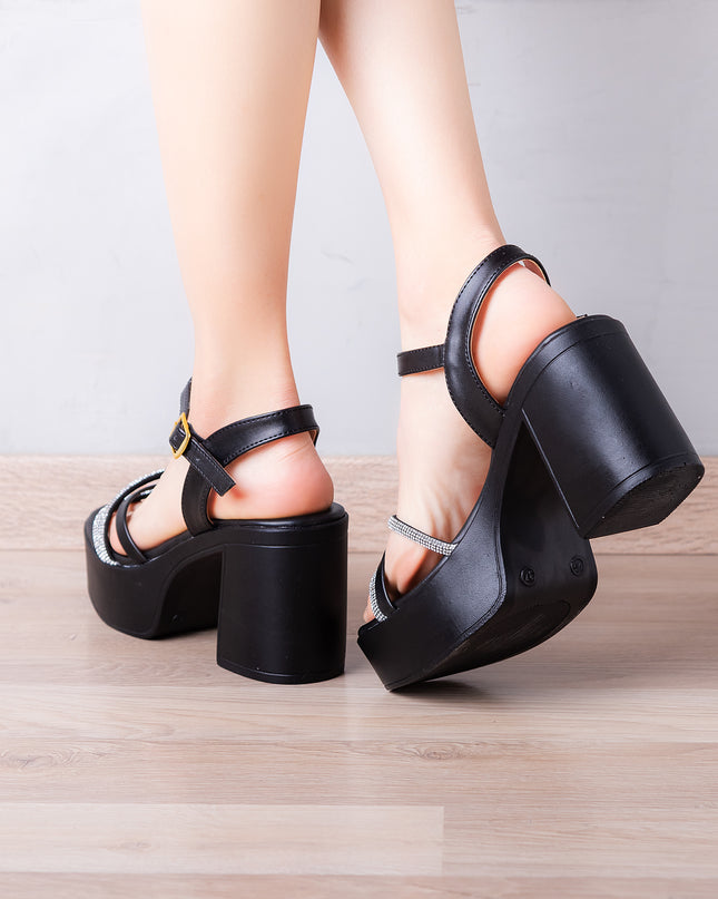 Sandalia Kris - Negro