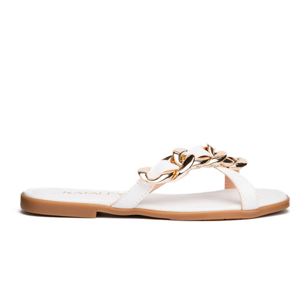 Sandalias Casuales Mujer Lagos - Blanco