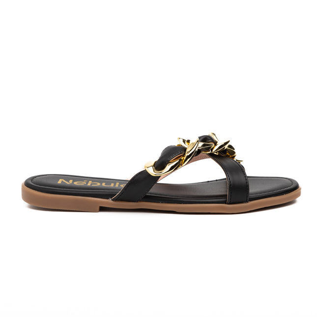 Sandalias Casuales Mujer Lagos - Negro