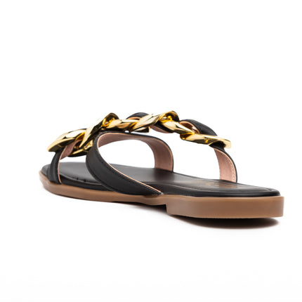 Sandalias Casuales Mujer Lagos - Negro