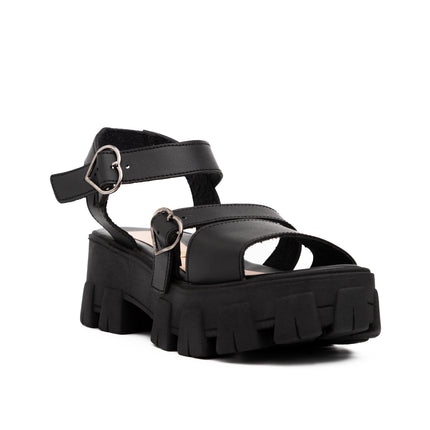 Sandalias Casuales Mujer Lannion - Negro