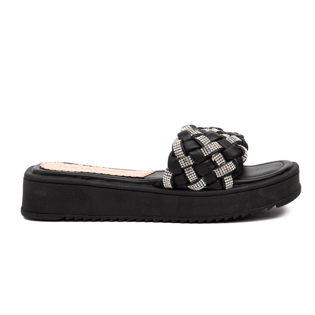 Sandalias Casuales Mujer Larissa - Negro