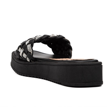 Sandalias Casuales Mujer Larissa - Negro
