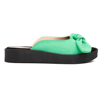 Sandalias Casuales Mujer Latina - Verde