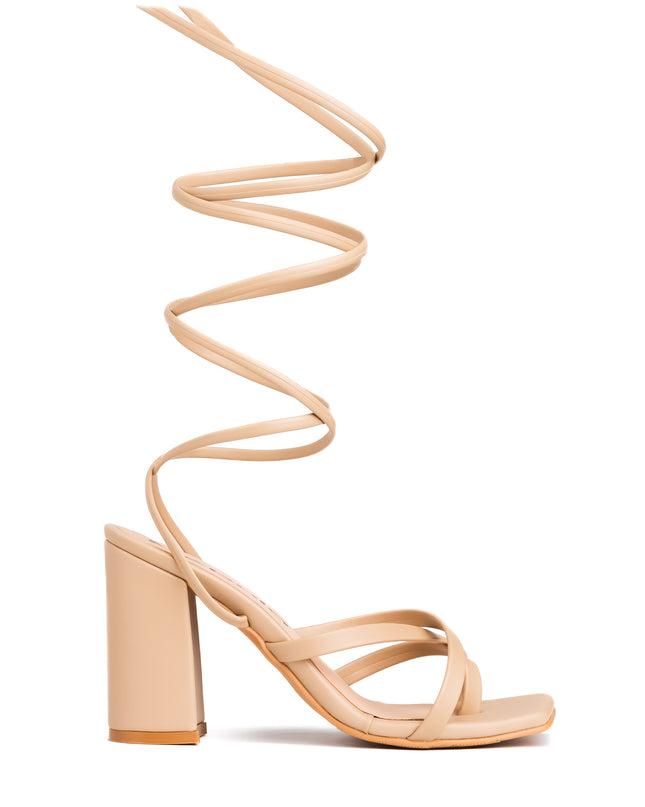 Sandalias de Vestir Mujer Lia - Nude