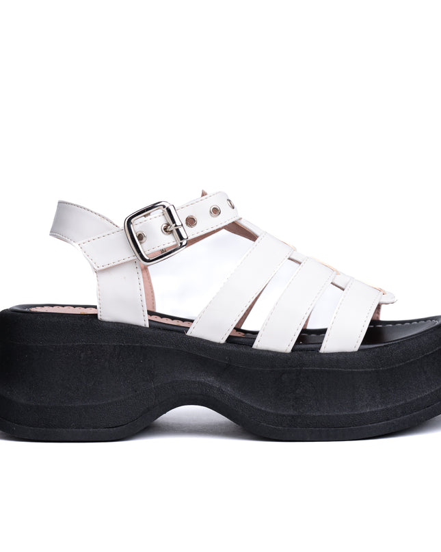 Sandalias Casuales Mujer Liliana - Blanco