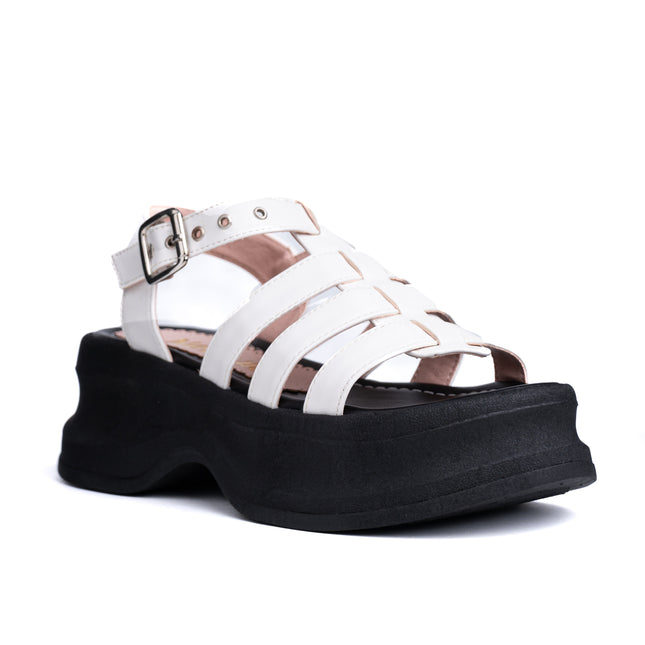 Sandalias Casuales Mujer Liliana - Blanco