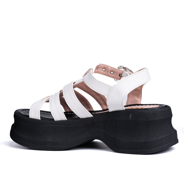Sandalias Casuales Mujer Liliana - Blanco