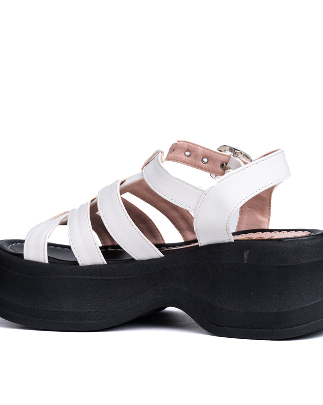 Sandalias Casuales Mujer Liliana - Blanco