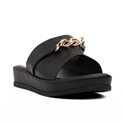 Sandalias Casuales Mujer Livorno - Negro