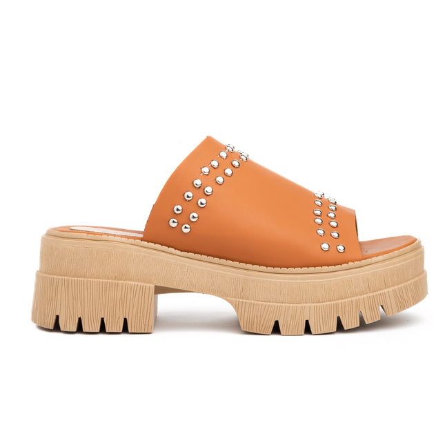 Sandalias Casuales Mujer Luvre - Camel
