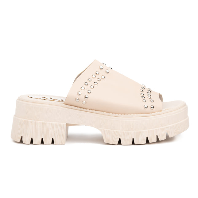 Sandalias Casuales Mujer Luvre - Nude