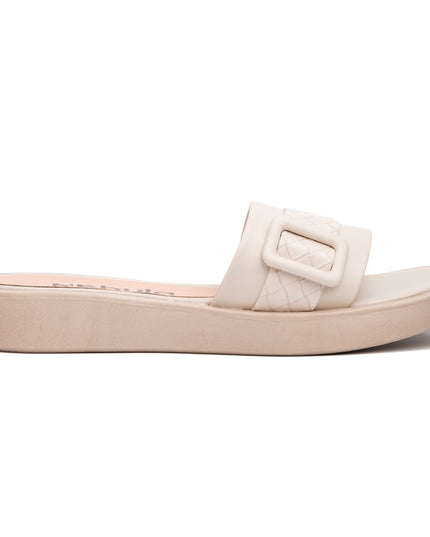 Sandalias Casuales Mujer Malibu - Hueso
