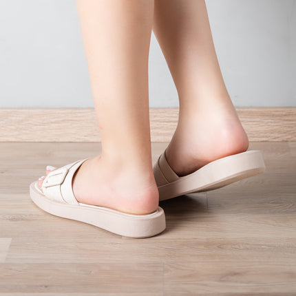 Sandalias Casuales Mujer Malibu - Hueso