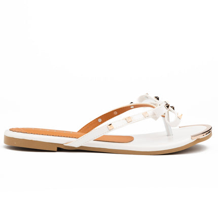 Sandalias Casuales Mujer Manila - Blanco